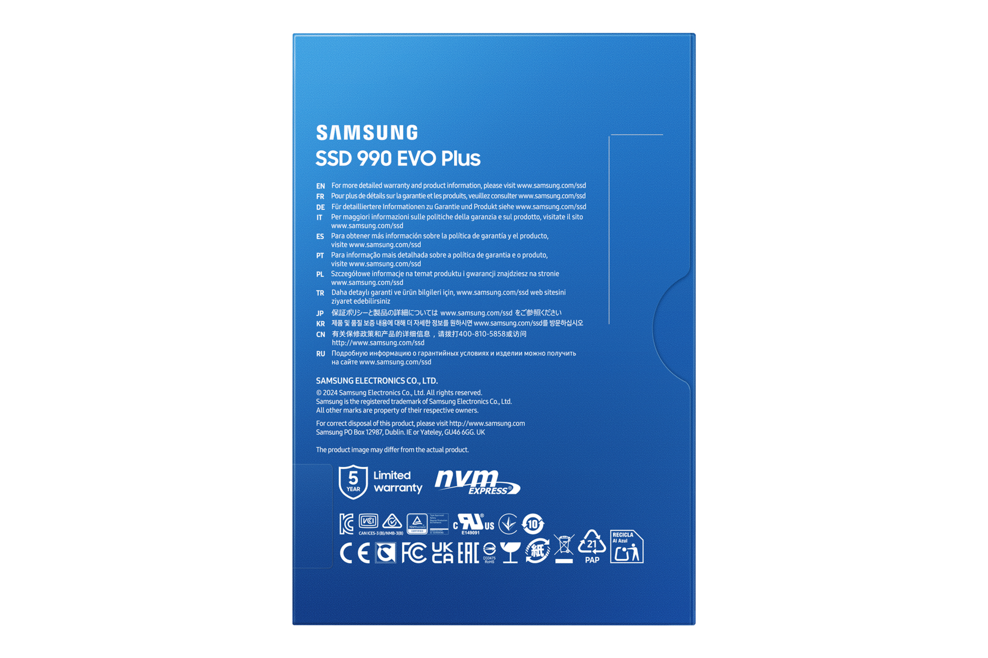 Samsung SSD 990 Evo Plus 2TB M.2 NVMe PCIe