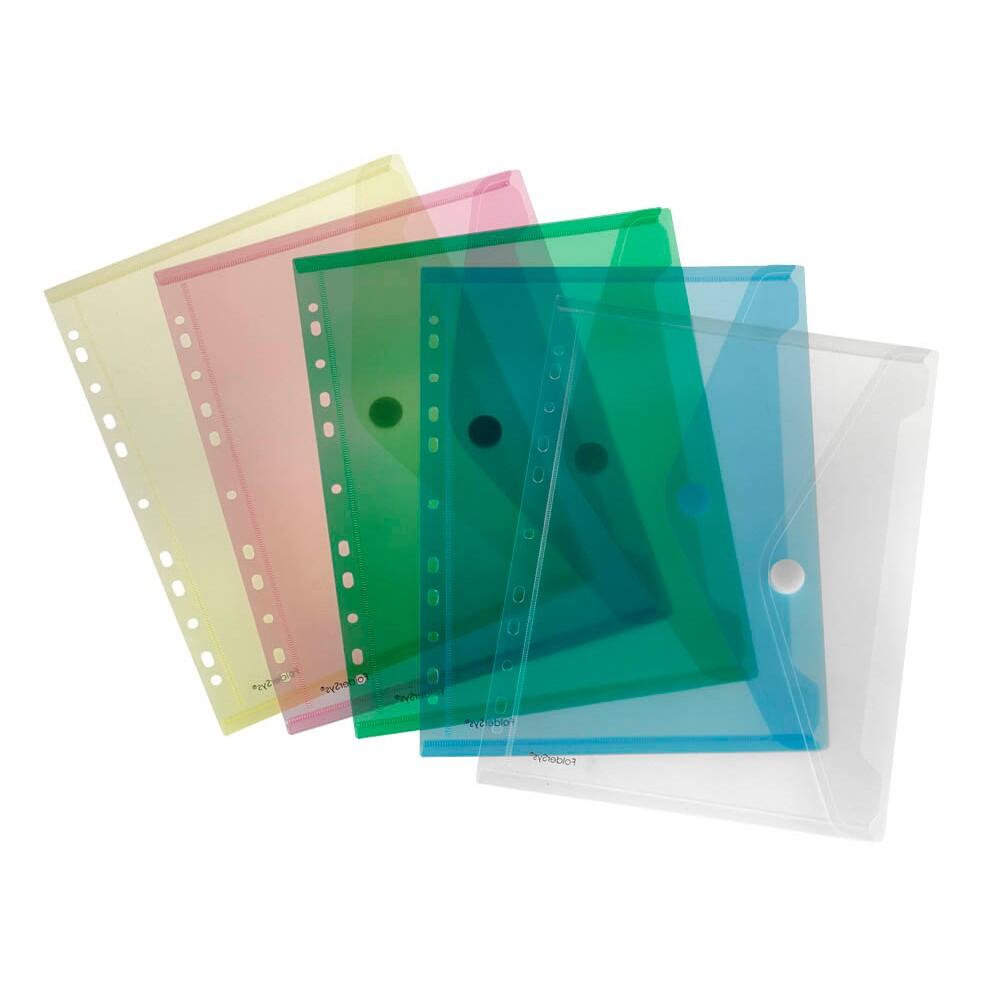 FolderSys Sammelhlle 40106-94 DIN A4 sortiert 10 St./Pack.
