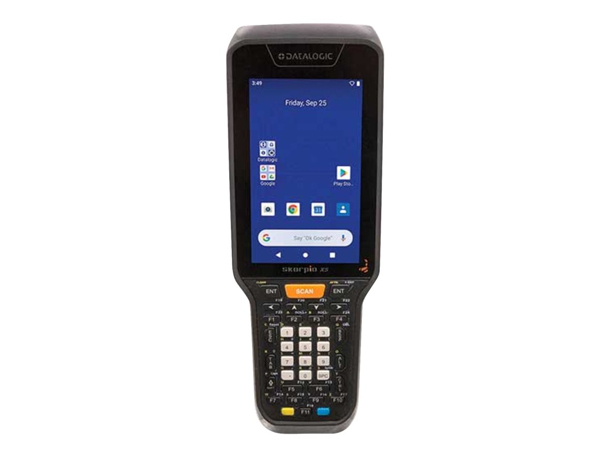 Datalogic Skorpio X5 ordinateur portable de poche 10,9 cm (4.3) 800 x 480 pixels cran tactile 665 g Noir