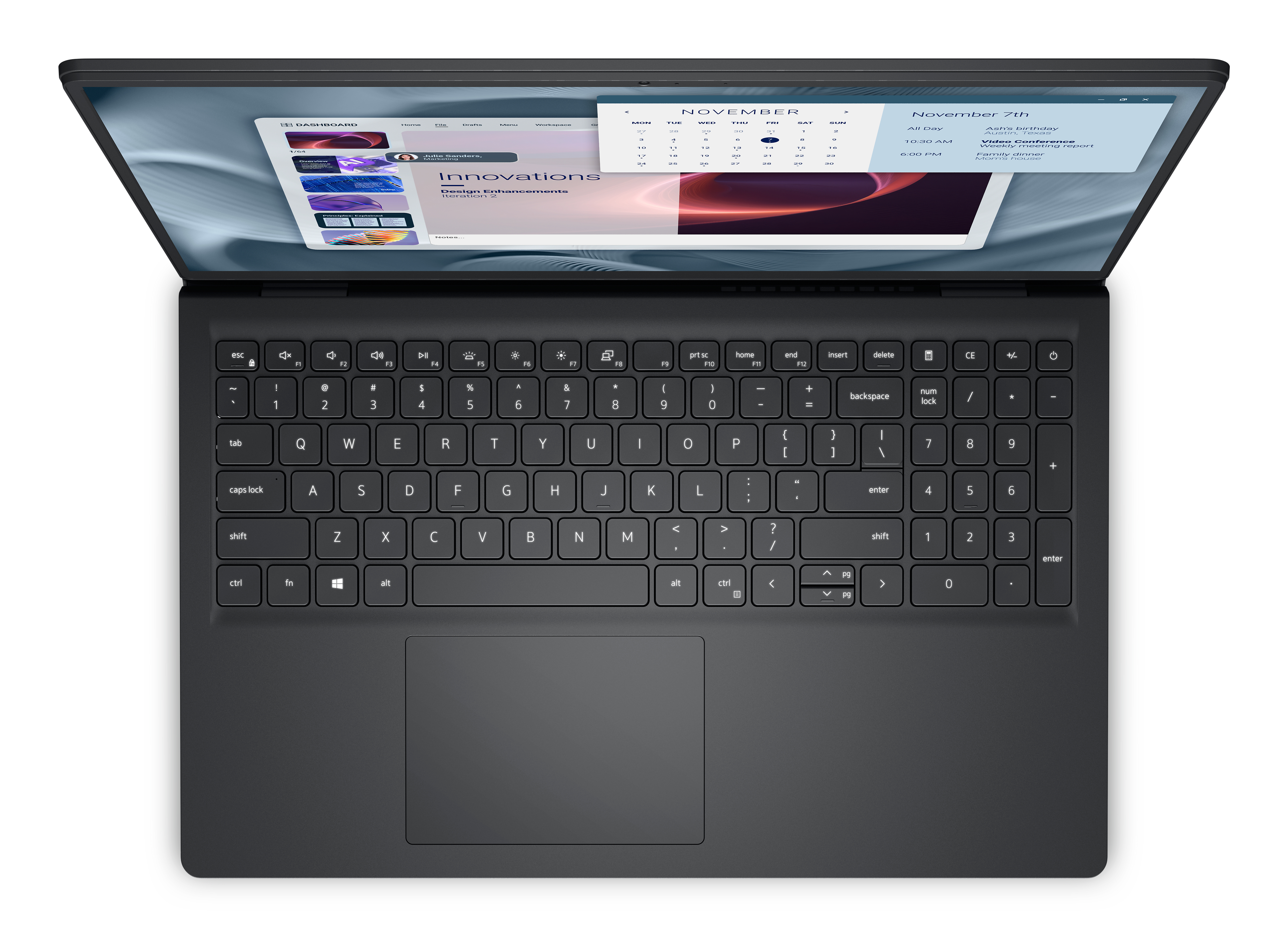 DELL Pro 15 Essential PV15250 Intel� Core i7 i7-1355U Ordinateur portable 39,6 cm (15.6) Full HD 16 Go DDR5-SDRAM 1 To SSD Wi-Fi 6 (802.11ax) Windows 11 Pro Allemand Noir