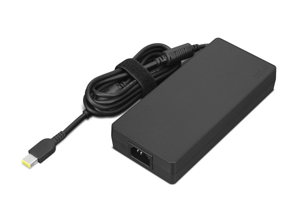 Lenovo 4X21U34353 adaptador e inversor de corriente Interior 330 W Negro