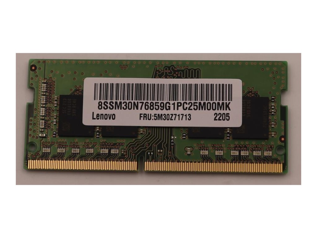 Lenovo MEMORY SODIMM,16GB, DDR4,3200,Samsung - 16 - 16 GB - DDR4