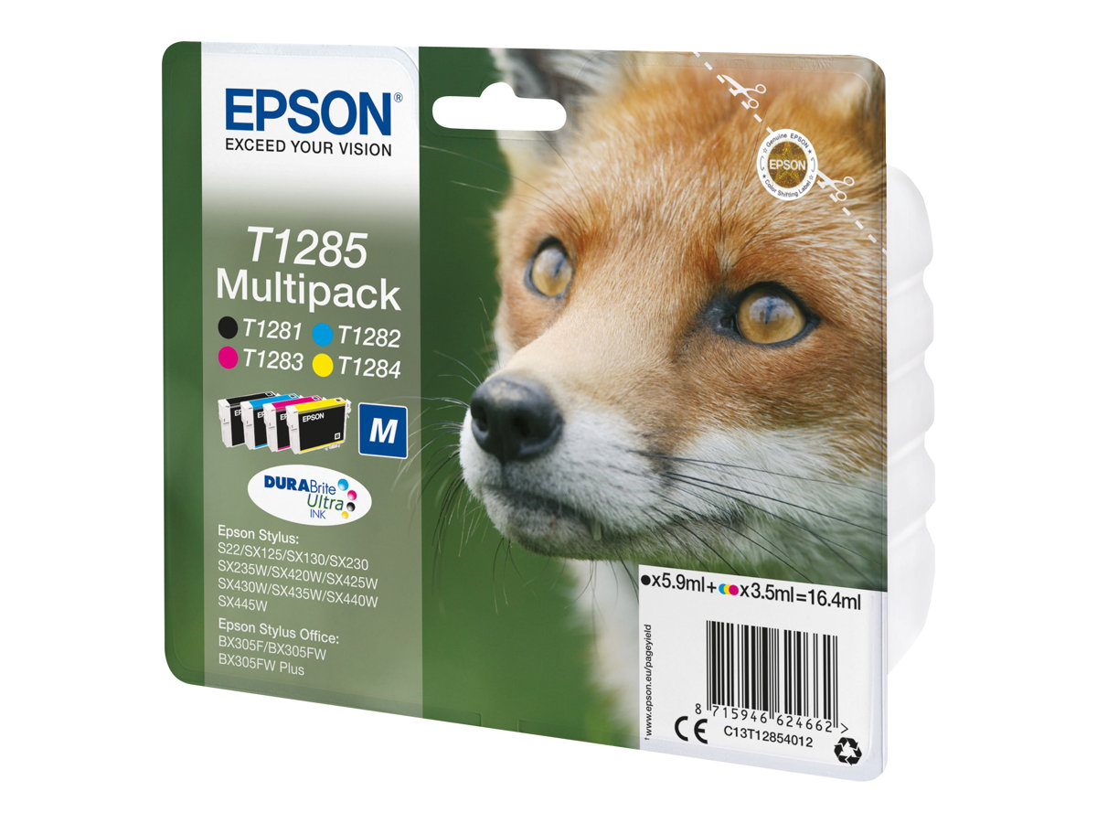 Epson Fox Multipack T1285 4 colores