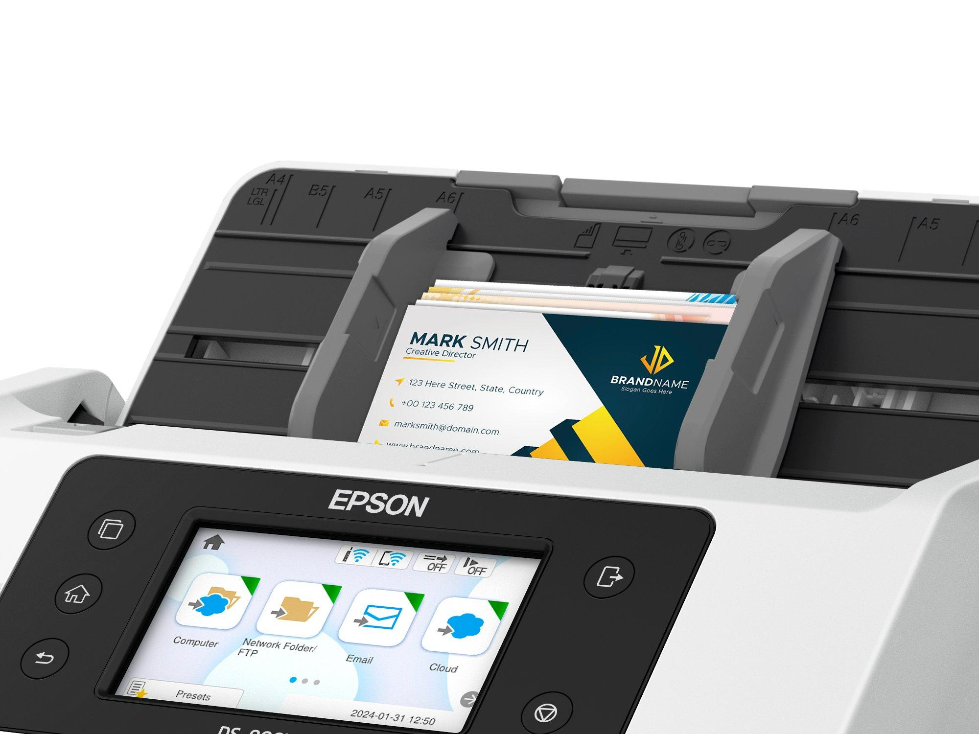 Epson WorkForce DS-900WN Scanner a foglio 600 x 600 DPI A4 Bianco