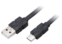 Akasa PROSLIM Sleek and Slim USB Charge & Sync cable Type A to C - Kabel - Digital/Daten