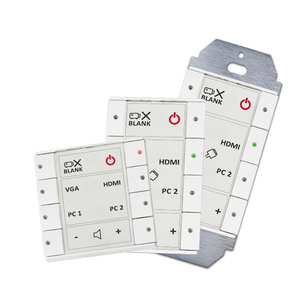 Biamp Impera Echo 8EUW wei� - 8 Tasten