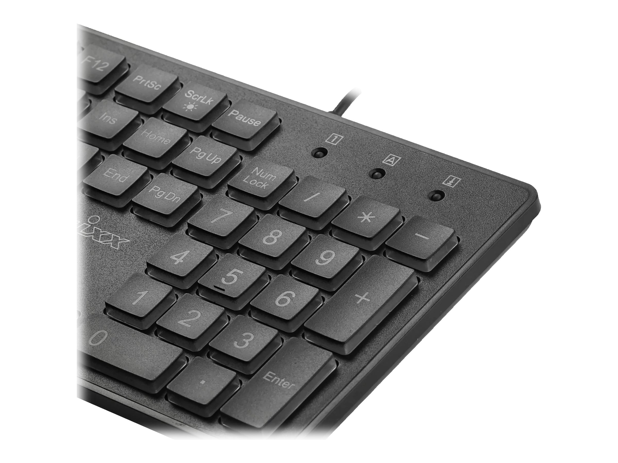 Perixx 11566 keyboard USB QWERTY US English Black