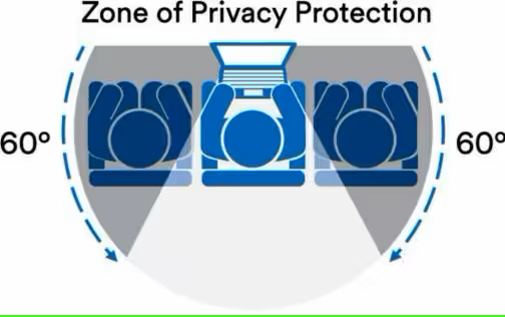 3M BP133W1E display privacy filter 33.8 cm (13.3) Laptop Frameless display privacy filter