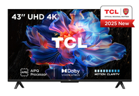 TCL V6C 43V6C Televisor 109,2 cm (43) 4K Ultra HD Smart TV Wifi Met�lico 260 cd / m�