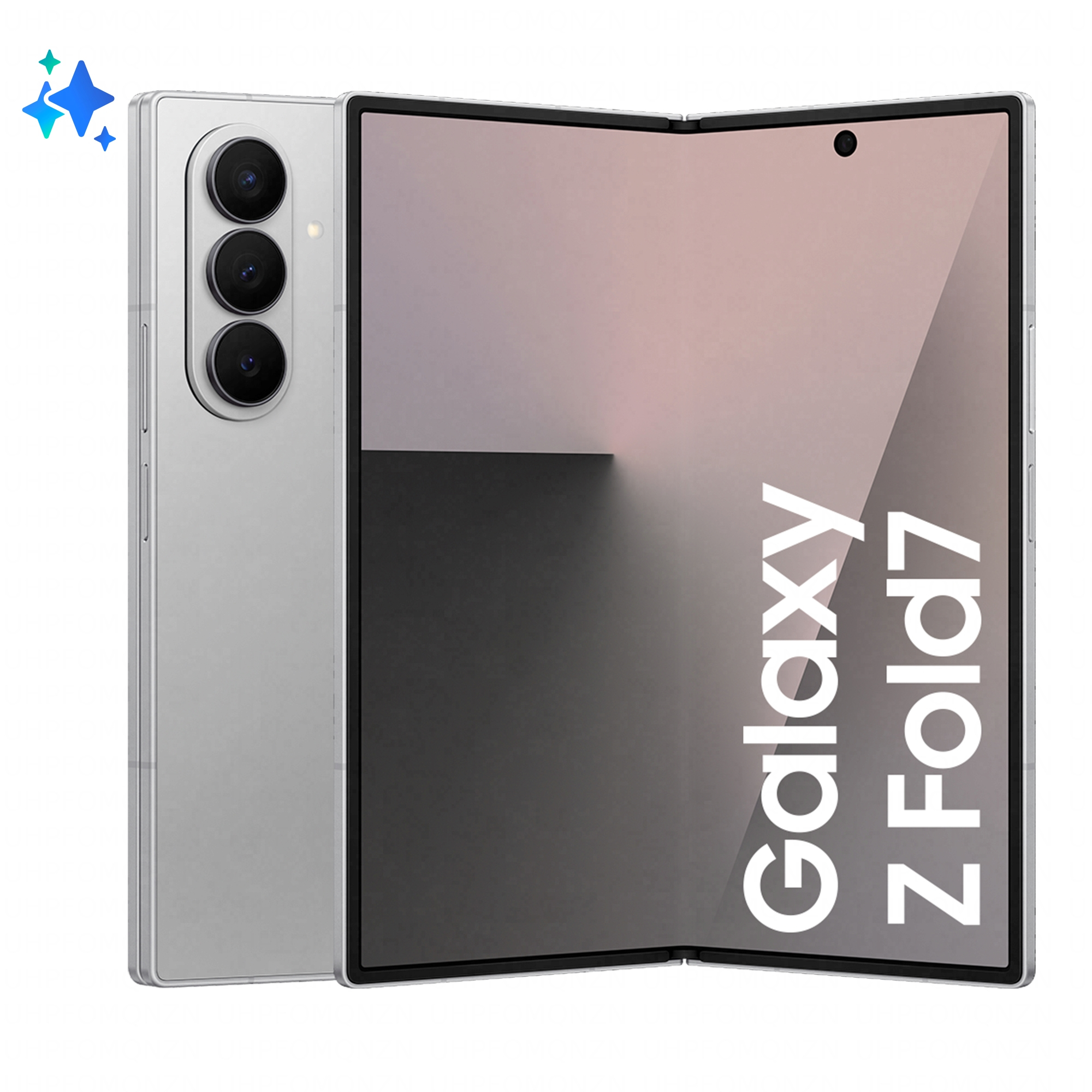 Samsung Galaxy Z Fold7 Silver Shadow - Smartphone - 256 GB