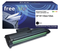 freecolor Toner HP 106A W1106A black remanufactured - Wiederaufbereitet - Kompatibel