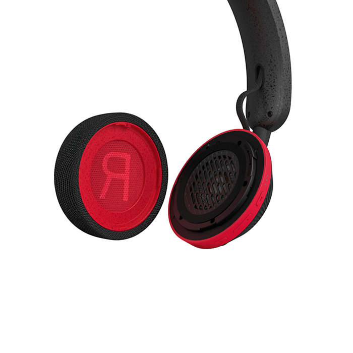 Philips 6000 series TAA6219BK/00 �couteur/casque �couteurs Sans fil Arceau Musique Bluetooth Noir, Rouge