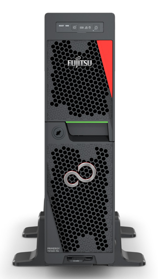 Fujitsu PRIMERGY TX1320 M6 serveur Ultra Micro Tower Intel Xeon E E-2434 3,4 GHz 32 Go DDR5-SDRAM 500 W