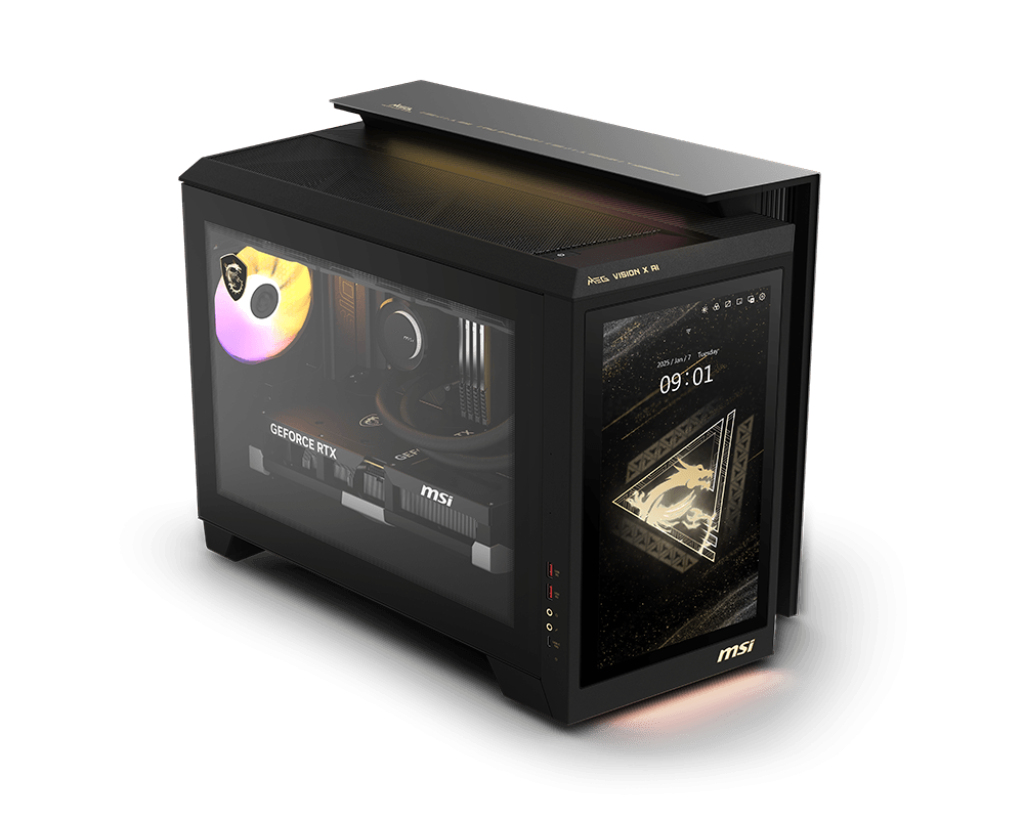 MSI MEG Vision X AI 2NVV7-009AT Desktop Intel Core ULTRA 7 265K, 32GB DDR5 RAM, 1TB M.2 SSD, GeForce RTX 5080 (16GB GDDR6X), Windows 11 Home