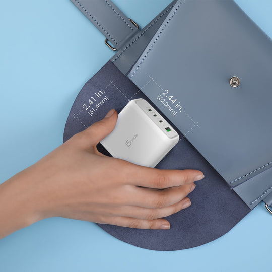 j5create JUP4370 70W GaN USB-C� 4-Port Charger