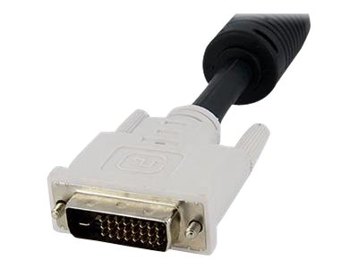 StarTech.com Cable de 4,5m para Switch Conmutador KVM 4en1 DVI-D Dual Link Doble Enlace USB con Audio Micrfono