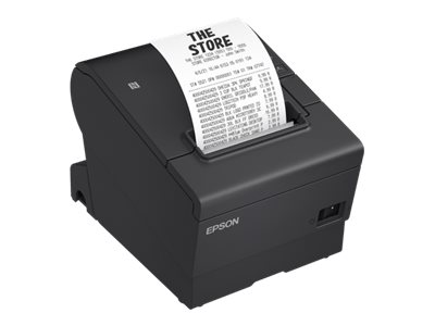 Epson M-T88VII - USB, Ethernet, Fixed Interface, EU, Black