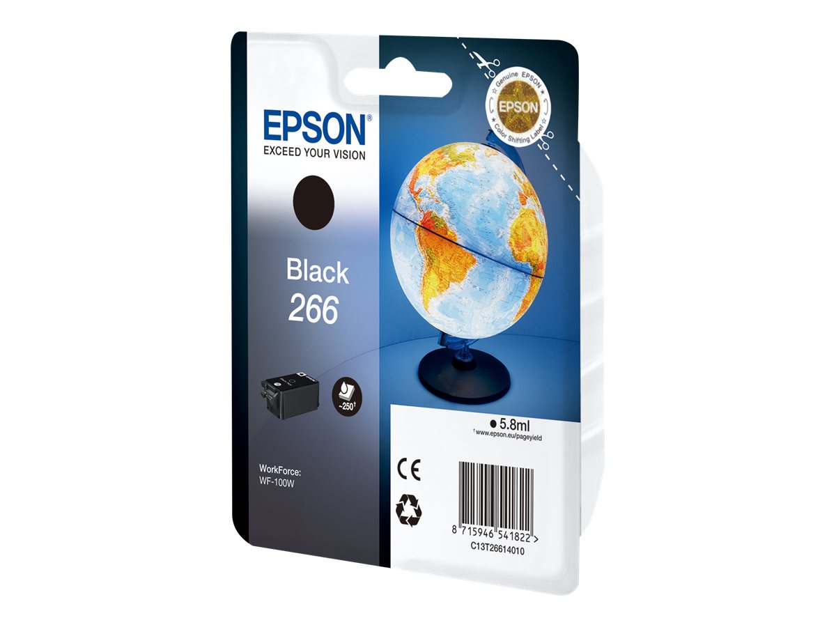 Epson Globe Singlepack Black 266 ink cartridge