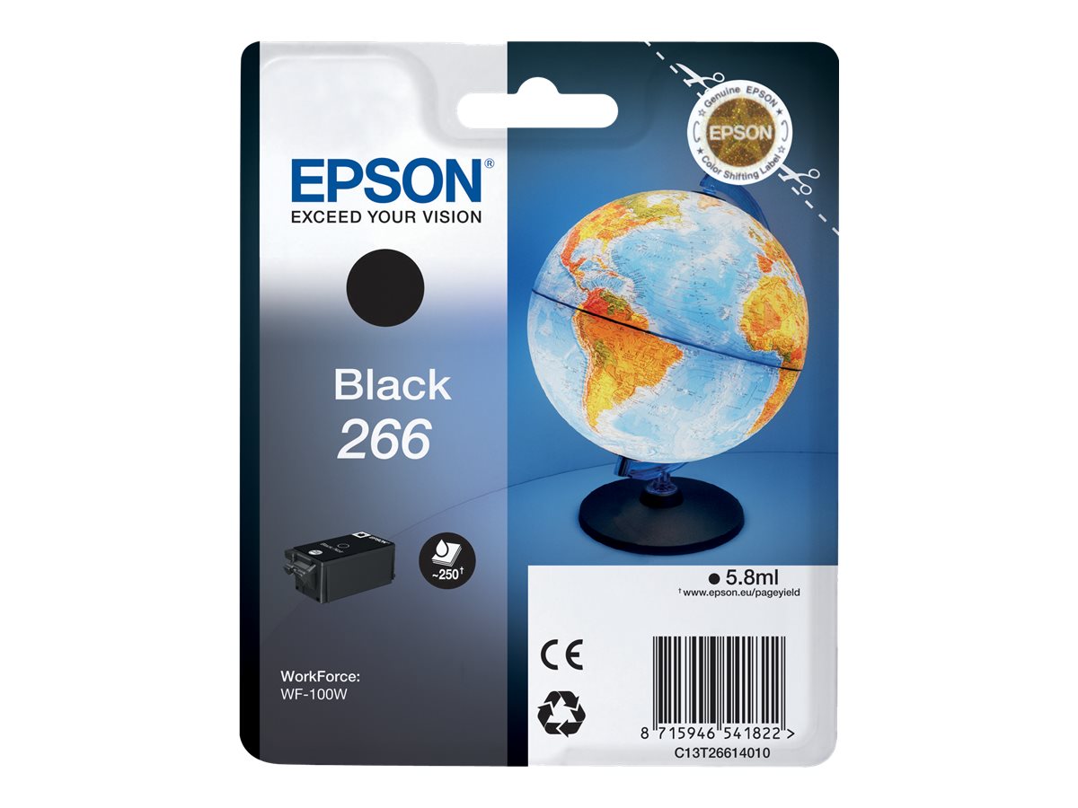 Epson Globe Singlepack Black 266 ink cartridge