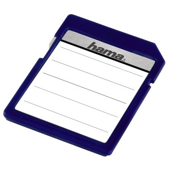 Hama SD/MMC Memory Card Labels self-adhesive label White 18 pc(s)