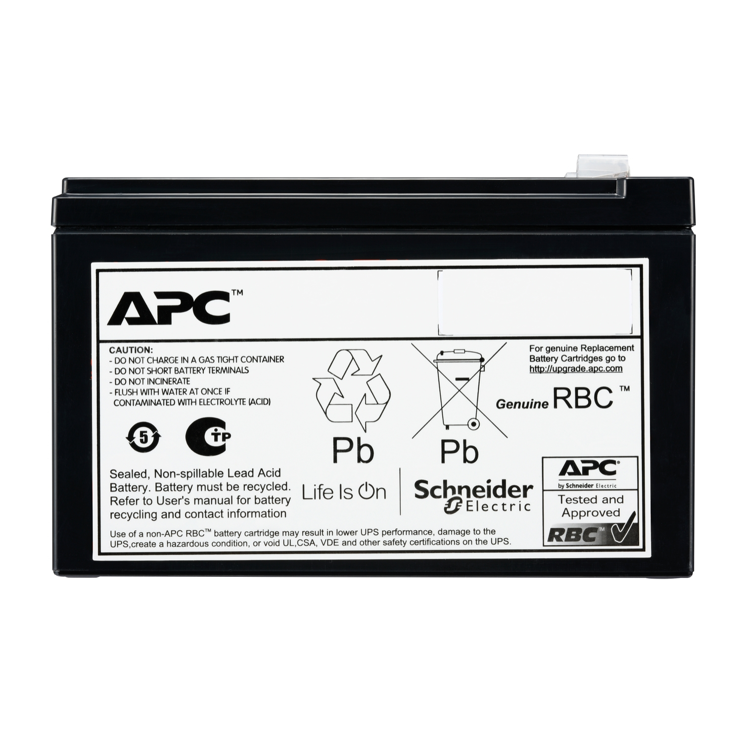 APC APCRBCV205 bater�a para sistema ups 72 V 9 Ah