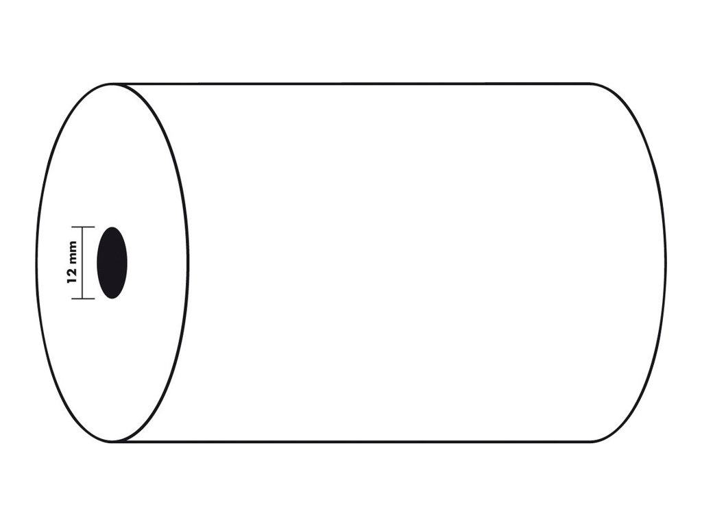 Exacompta Rolle (8 cm x 44 m) - 55 g/m� - 1