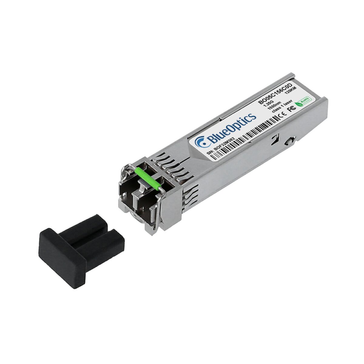 BlueOptics BO05C156C0D network transceiver module Fiber optic 1250 Mbit/s SFP 1550 nm