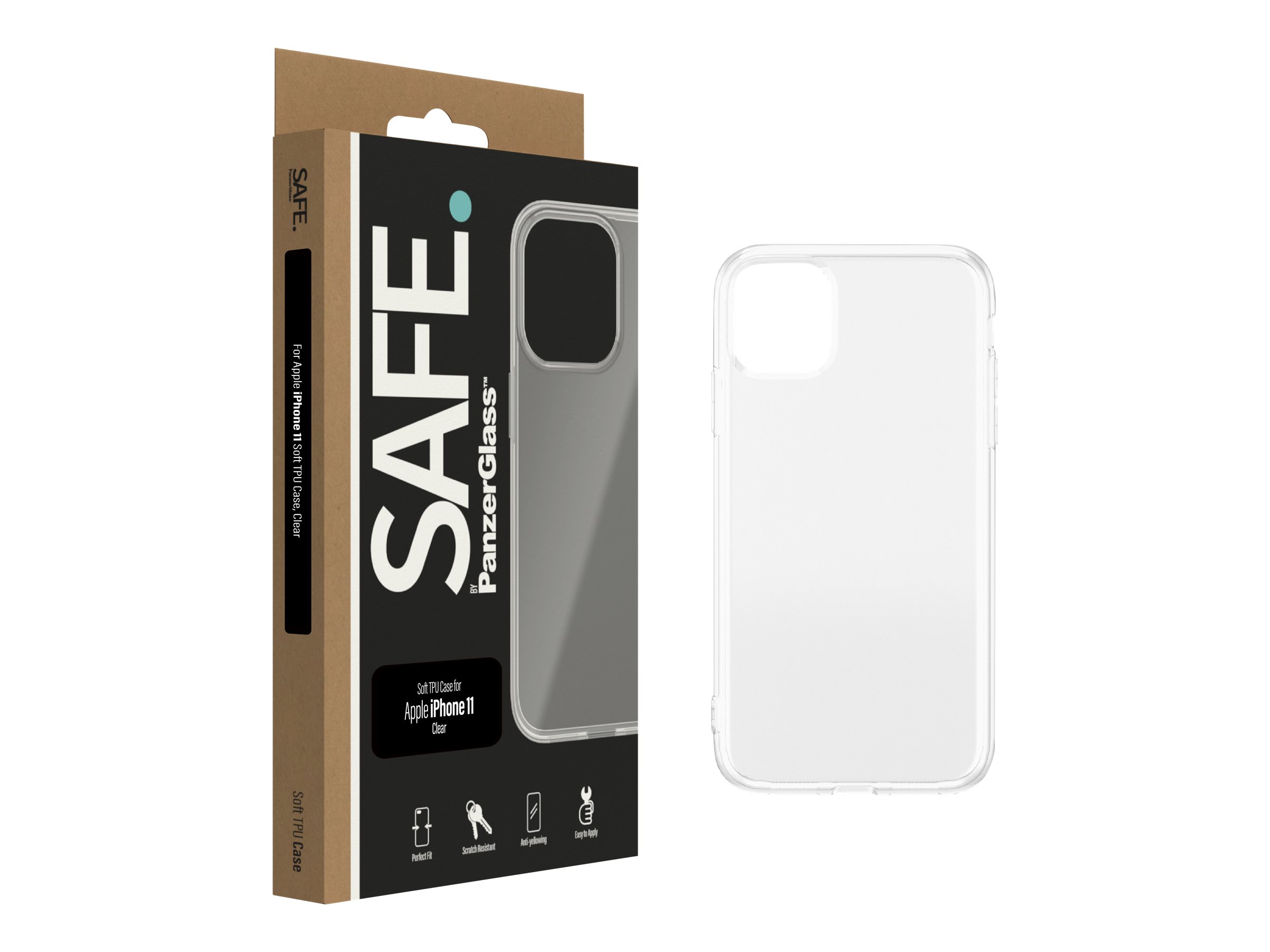 PanzerGlass SAFE. by  TPU Case Apple iPhone 11 | Transparent