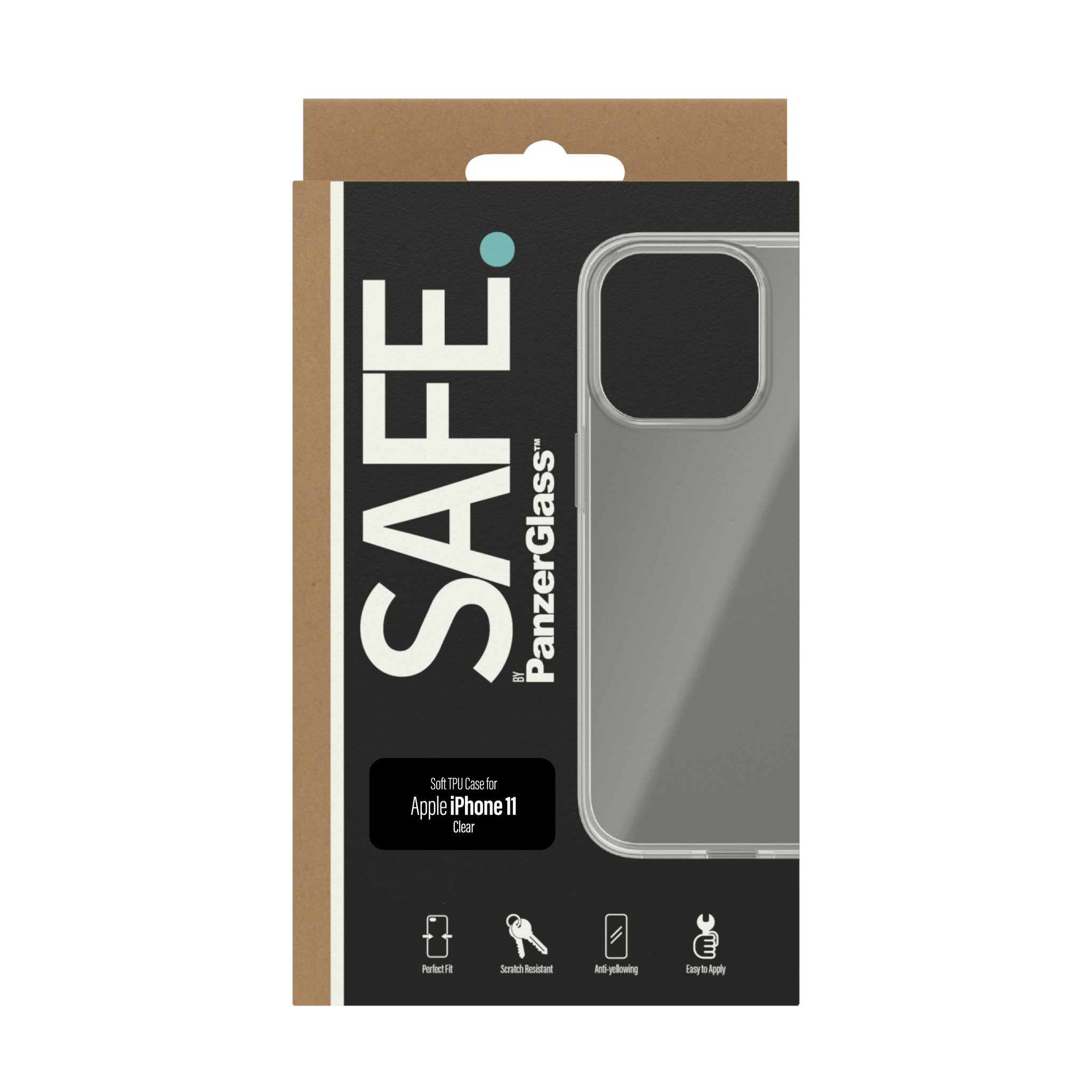 PanzerGlass SAFE. by  TPU Case Apple iPhone 11 | Transparent