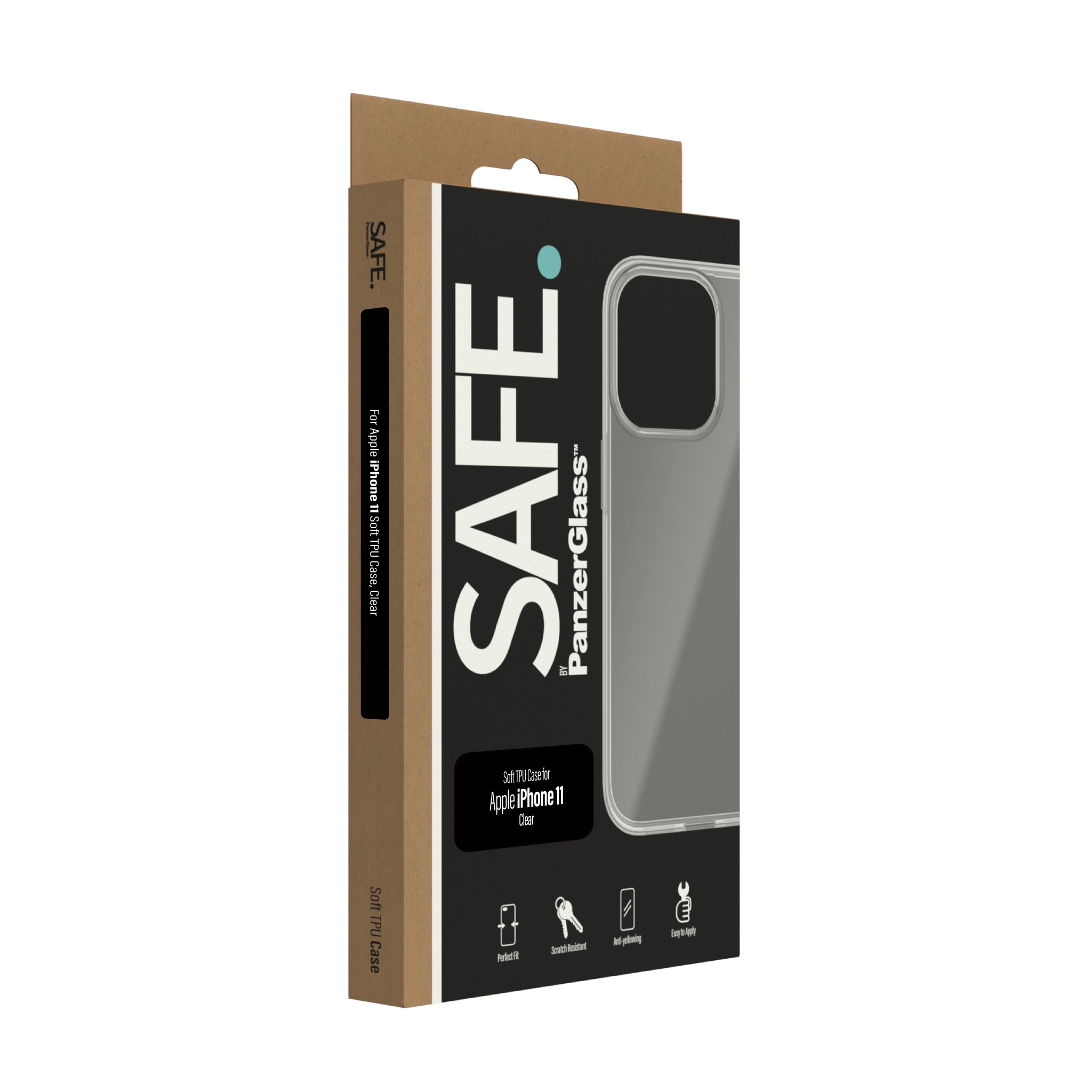 PanzerGlass SAFE. by  TPU Case Apple iPhone 11 | Transparent