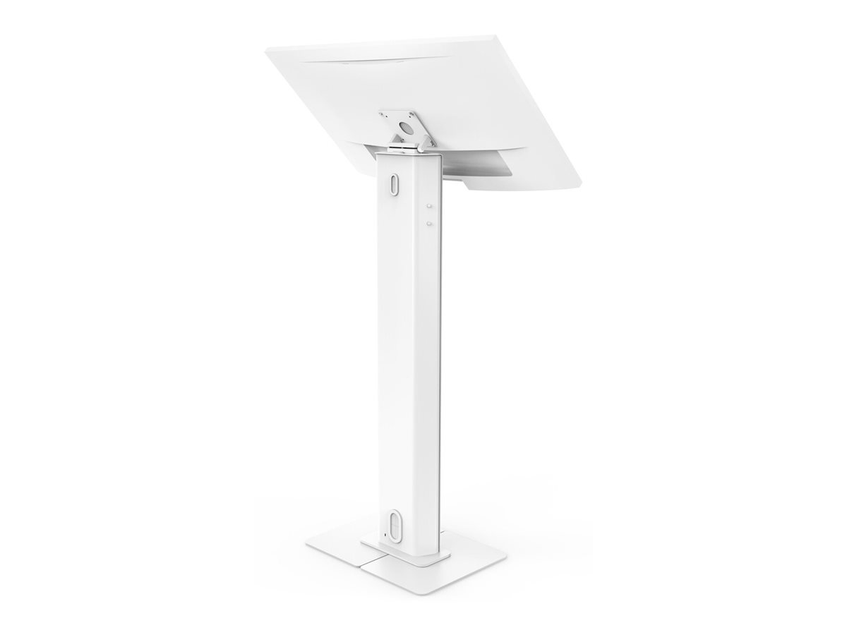 Compulocks Brandable VESA Floor Stand for Screens Up to 32 Inches - Aufstellung - f�r LCD-Display - brandable, mit gro�er Basisplatte - wei� - Bildschirmgr��e: bis zu 81,3 cm (bis zu 32 Zoll)