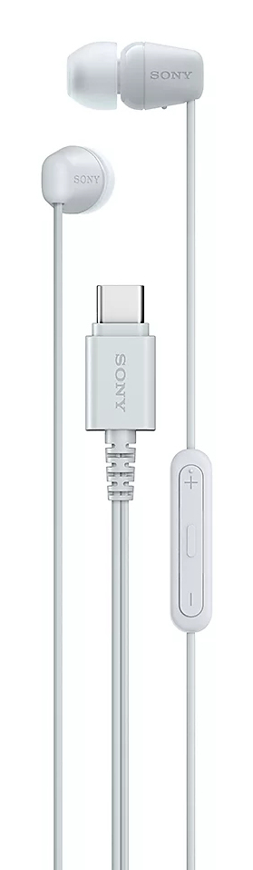 Sony IER-EX15C Auriculares Almbrico Dentro de odo Llamadas/Msica USB Tipo C Blanco
