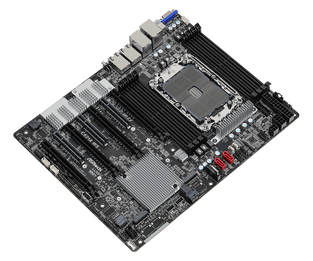 Asrock C621A WS Intel C621A LGA 4189 ATX