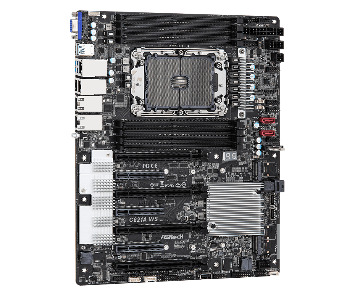 Asrock C621A WS Intel C621A LGA 4189 ATX