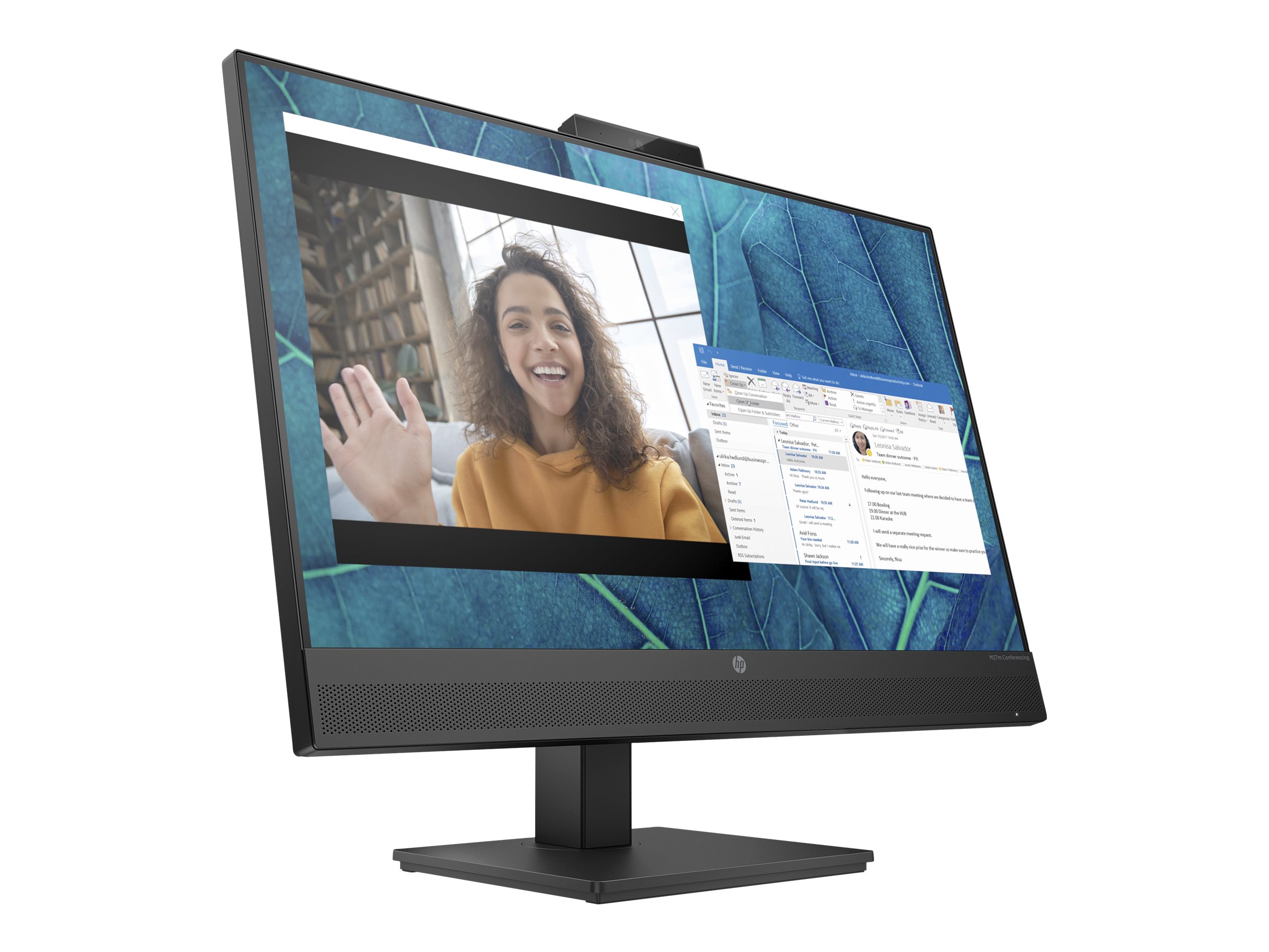 HP M27m Conferencing Monitor - LED-Monitor - 68.6 cm (27)