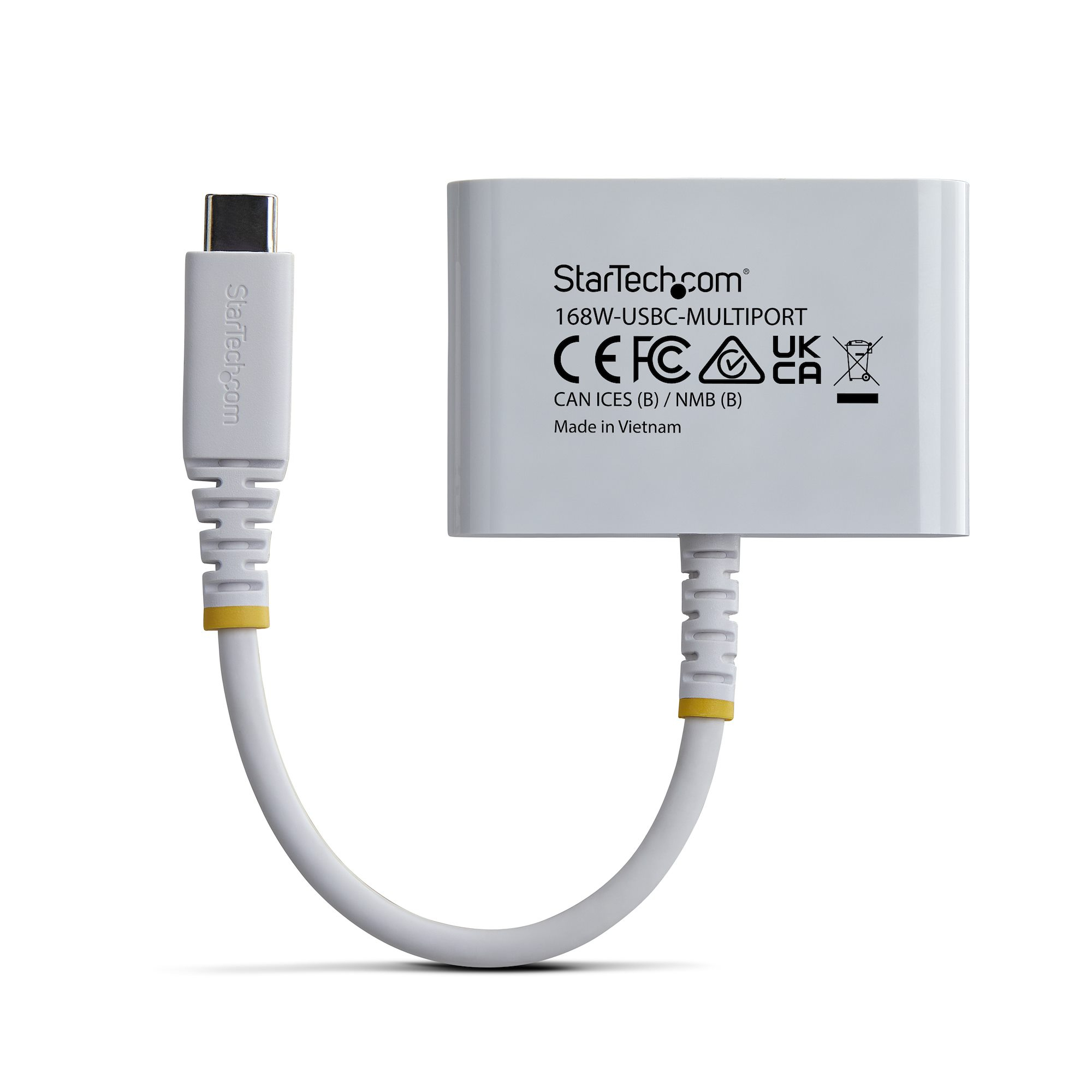 StarTech.com Adattatore Multiporta USB-C a HDMI con Ricarica PD 140W, HDMI 4K 60Hz, Hub USB 5Gbps, Mini Dock per MacBook, Dell, ThinkPad, HP, iPad, Tablet, Nero