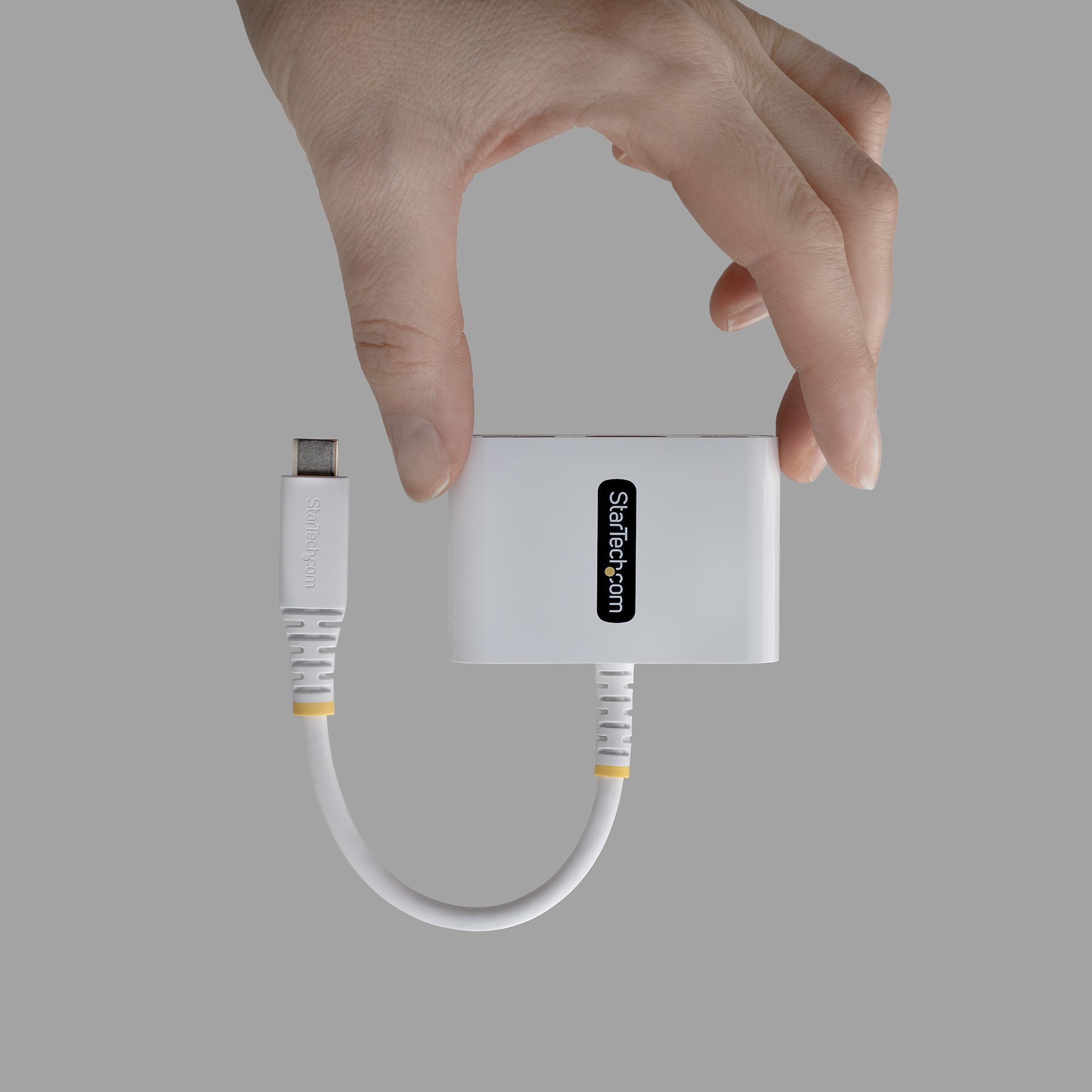 StarTech.com Adattatore Multiporta USB-C a HDMI con Ricarica PD 140W, HDMI 4K 60Hz, Hub USB 5Gbps, Mini Dock per MacBook, Dell, ThinkPad, HP, iPad, Tablet, Nero