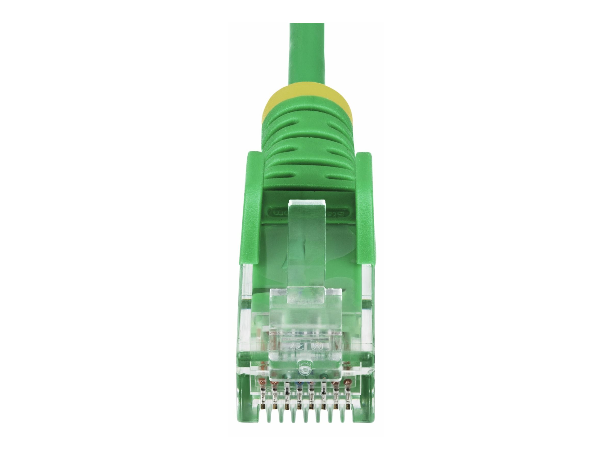 StarTech.com C�ble Ethernet CAT6 Vert Fin de 2,5m, Sans Accroc, 100W PoE, UTP, LSZH, Fil de Cuivre Pur 28AWG, Cordon Patch R�seau RJ45 avec Serre-C�ble, Contr�l� Fluke