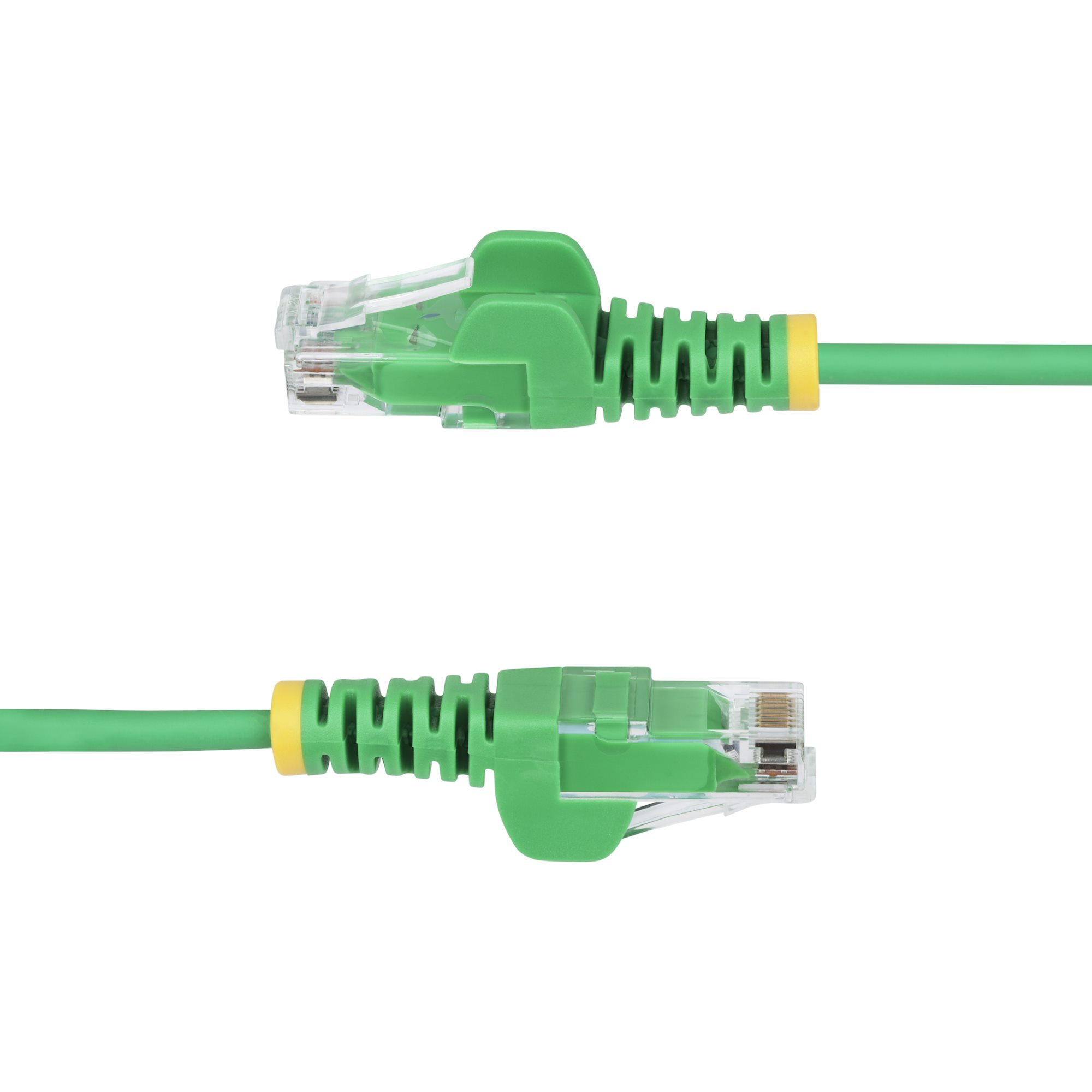 StarTech.com C�ble Ethernet CAT6 Vert Fin de 2,5m, Sans Accroc, 100W PoE, UTP, LSZH, Fil de Cuivre Pur 28AWG, Cordon Patch R�seau RJ45 avec Serre-C�ble, Contr�l� Fluke