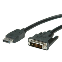 Value Cble DisplayPort DP M - DVI(24+1) M 5,0m