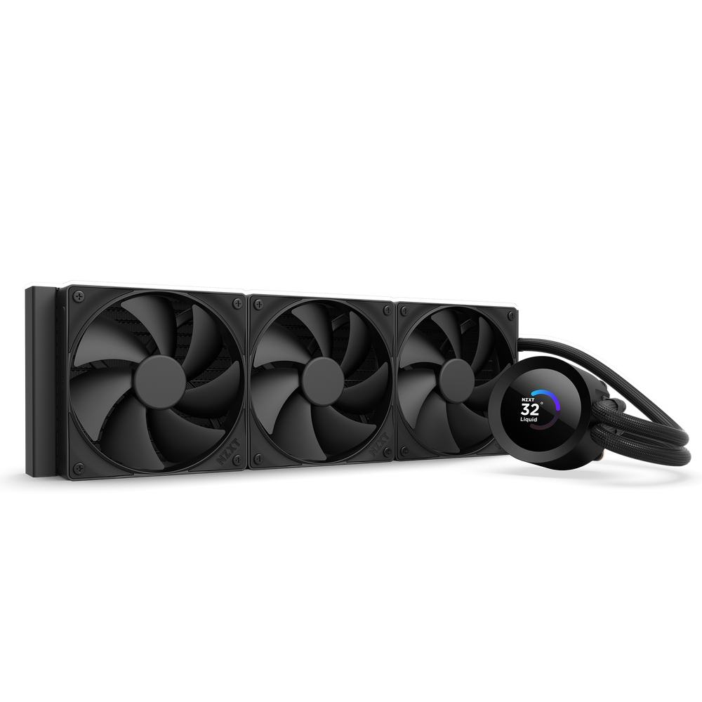 NZXT Kraken Plus 360 Processeur Refroidisseur de liquide tout-en-un 12 cm Noir