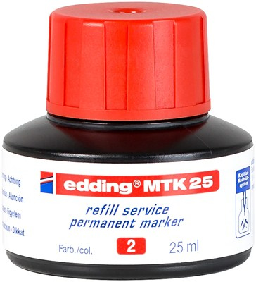 Edding MTK 25 recharge de marqueur Rouge 25 ml 1 pi�ce(s)