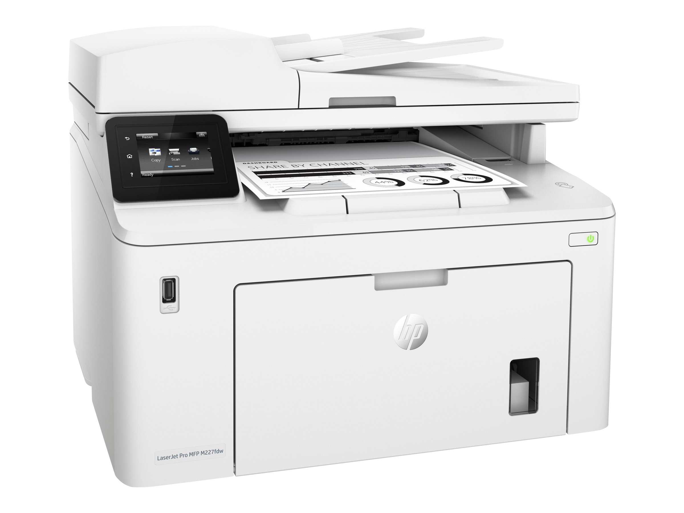 HP LaserJet Pro Stampante multifunzione M227fdw, Stampa, copia, scansione, fax, ADF da 35 fogli stampa fronte/retro