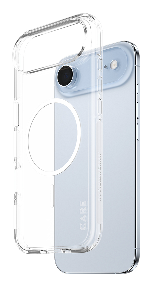 PanzerGlass CARE by � Flagship Case Transparent Urban Explorer w. White MagSafe iPhone 17 Air