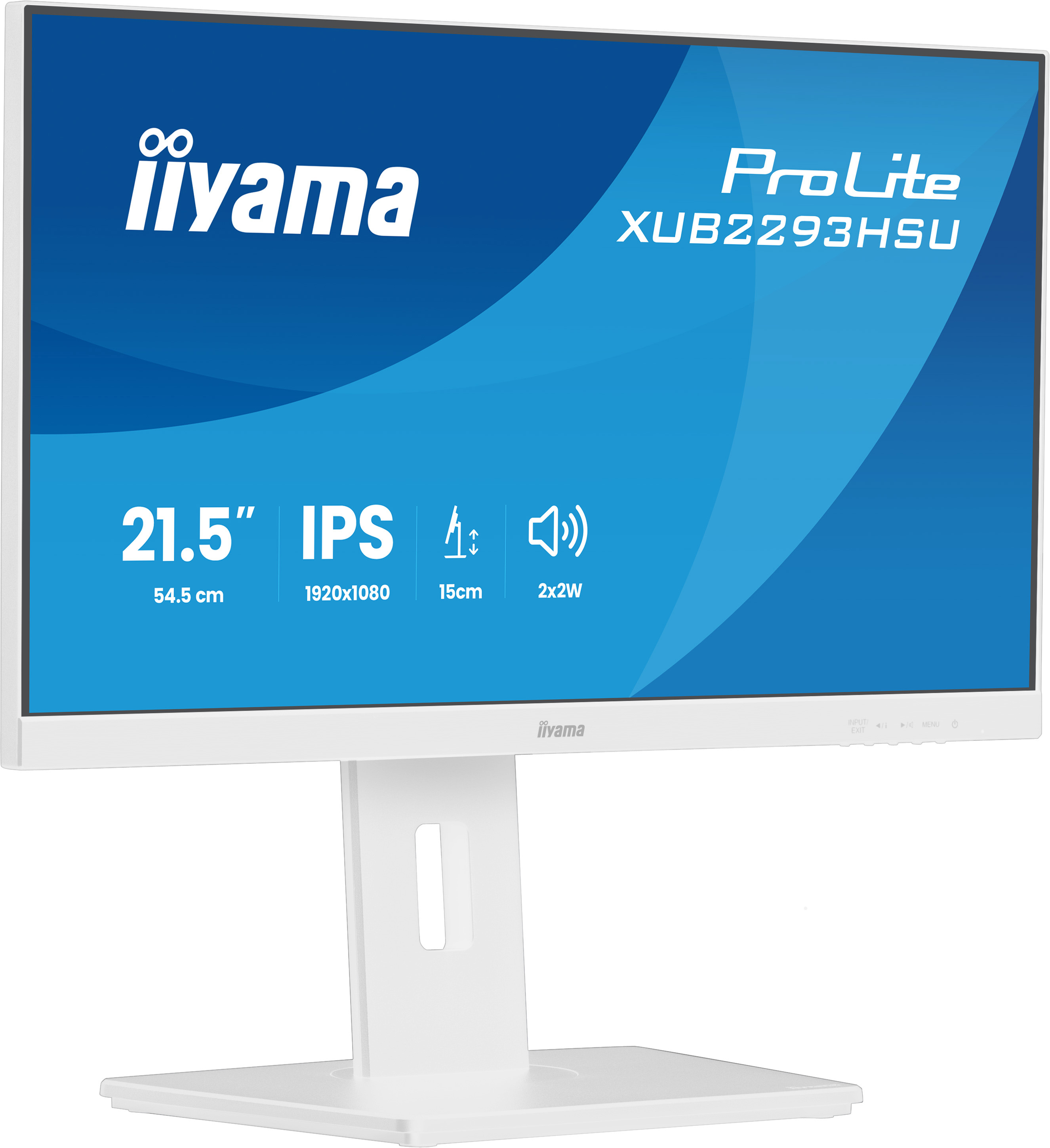 Iiyama ProLite XUB2293HSU-W7 - LED-Monitor - 55.9 cm (22)
