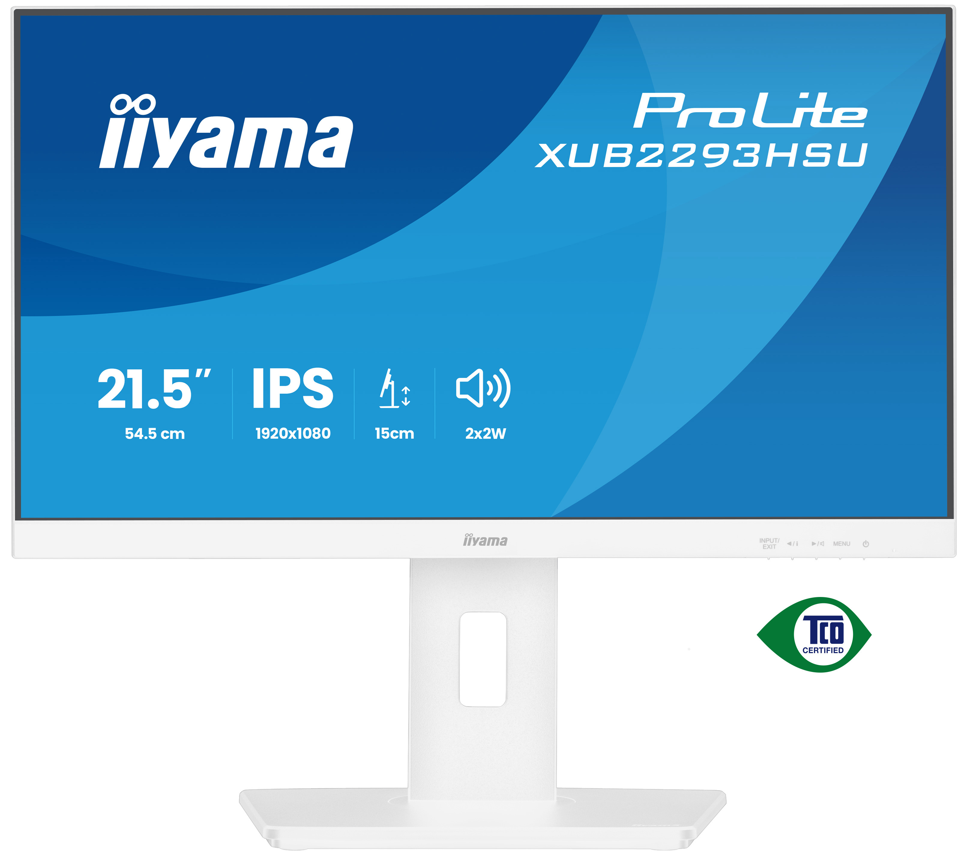 Iiyama ProLite XUB2293HSU-W7 - LED-Monitor - 55.9 cm (22)
