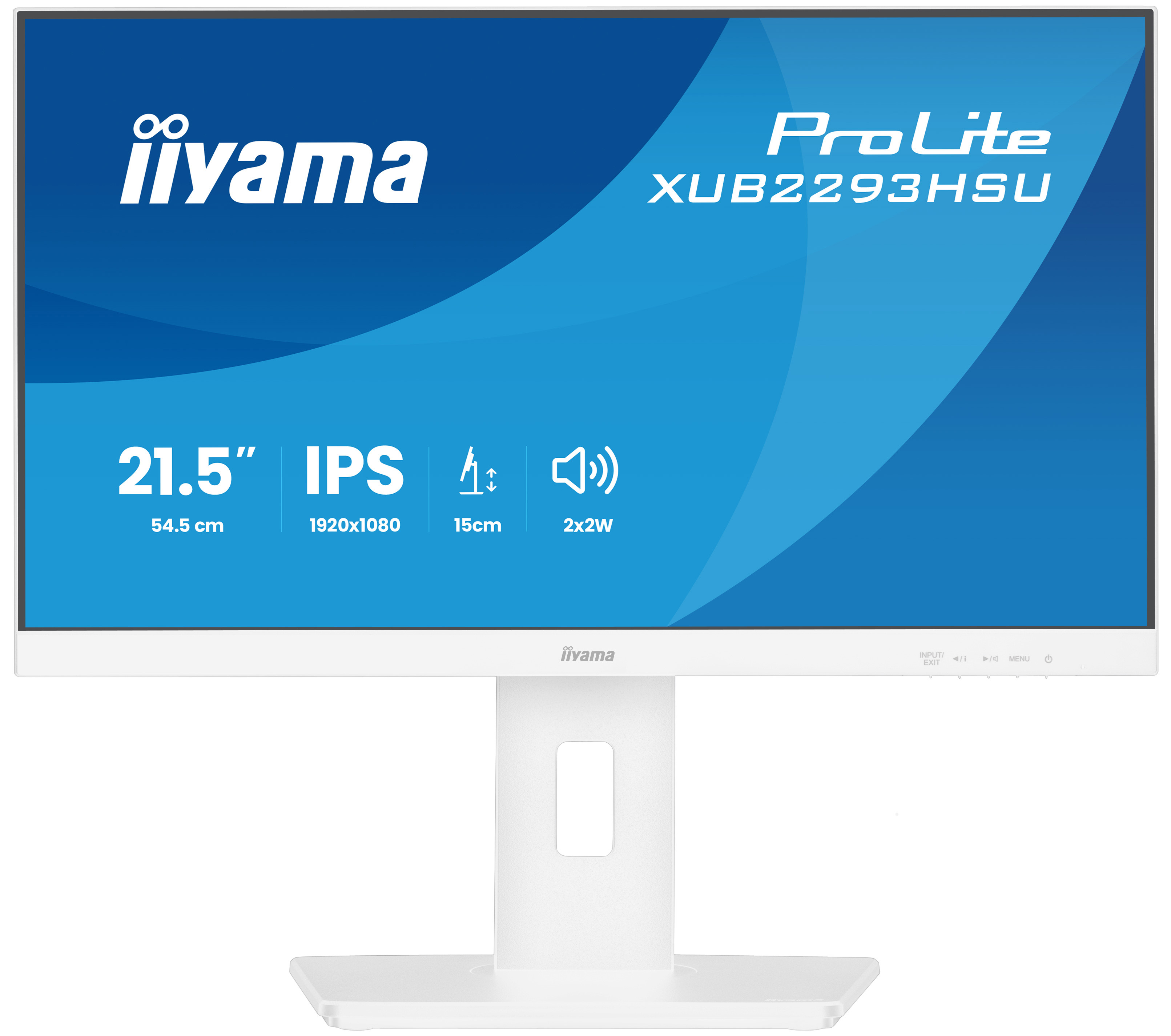 Iiyama ProLite XUB2293HSU-W7 - LED-Monitor - 55.9 cm (22)