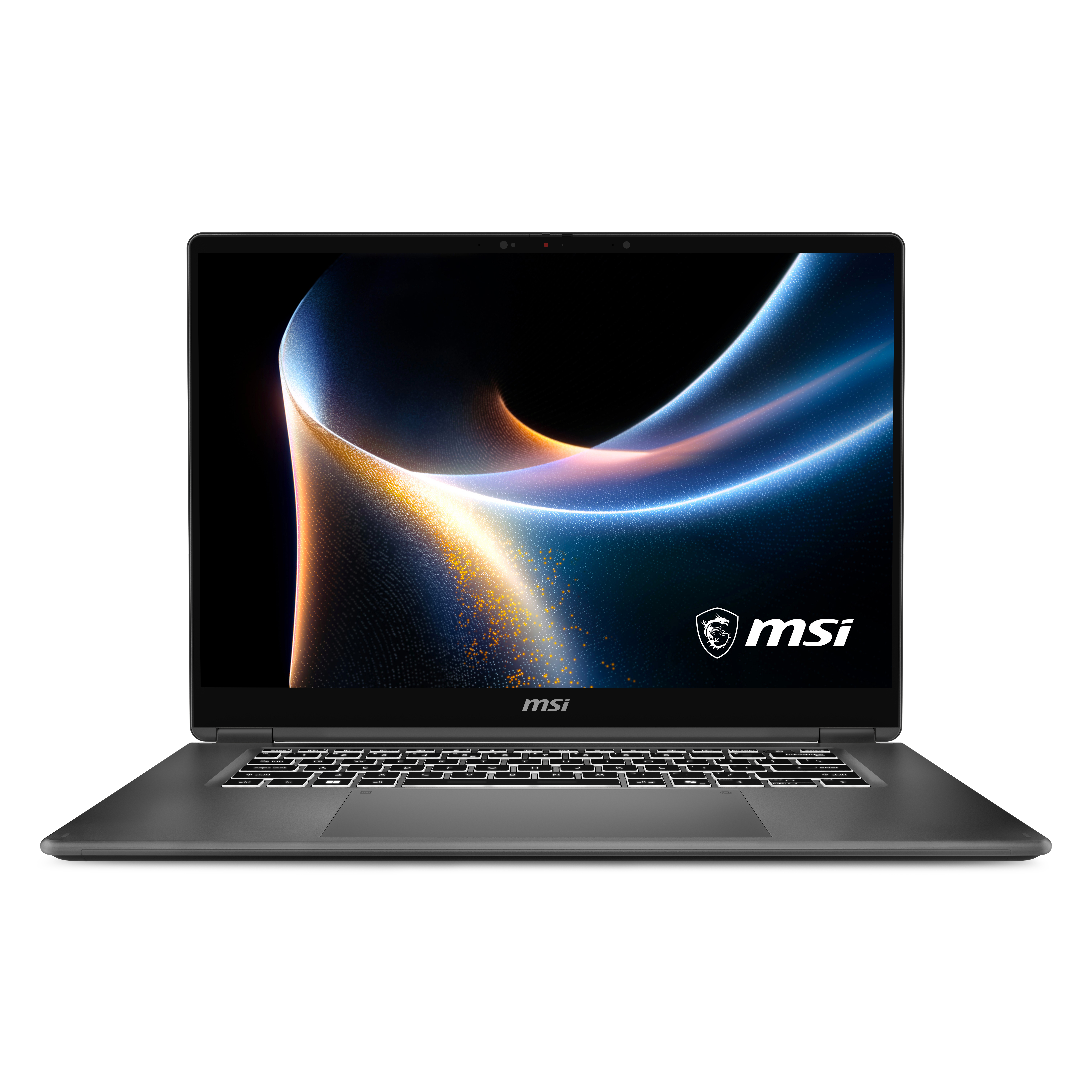 MSI Prestige 16 Flip AI+ C3MTG-063 - Flip-Design - Intel Core Ultra 9 386H - Win 11 Home - Intel Graphics - 32 GB RAM - 2 TB SSD NVMe - 40.6 cm (16)