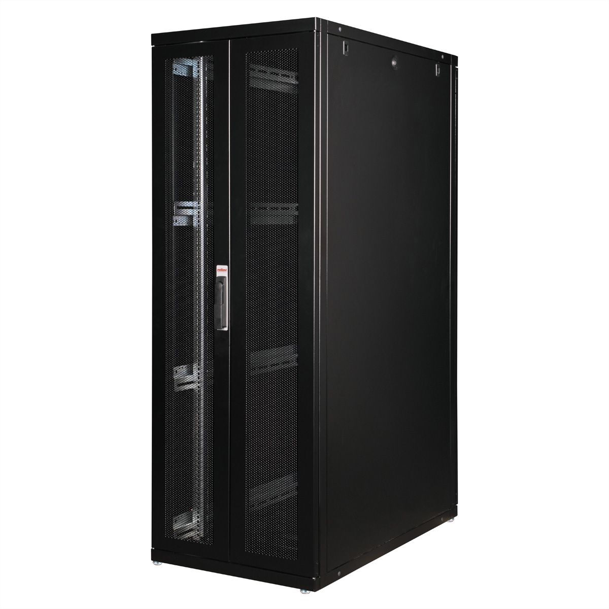 ROLINE Pro - Schrank Netzwerkschrank - RAL 9005, Jet Black - 36U - 25.4/48.3 cm (10/19)