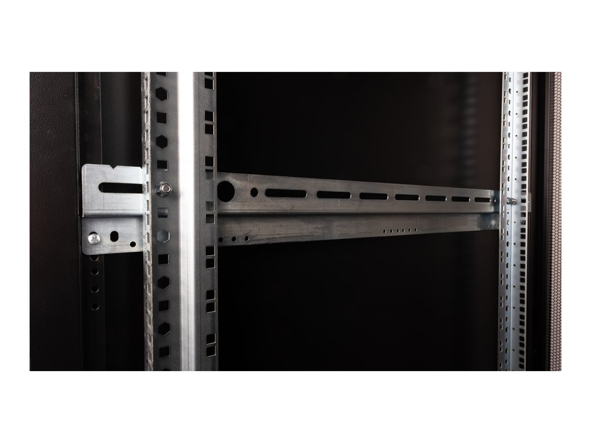 ROLINE Pro - Schrank Netzwerkschrank - RAL 9005, Jet Black - 36U - 25.4/48.3 cm (10/19)